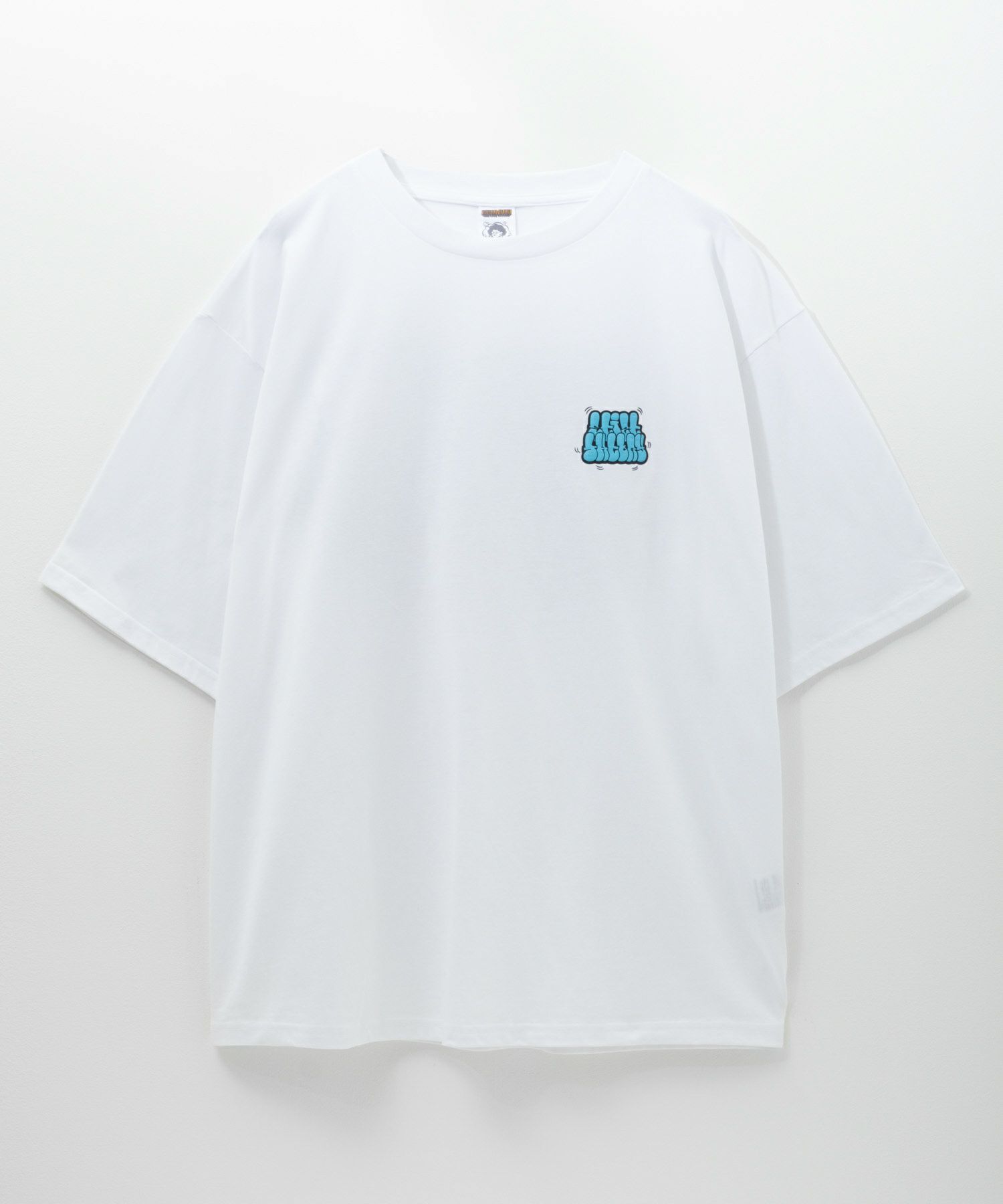 天竺発泡バブルロゴTシャツ メンズ ネコポス 対応商品