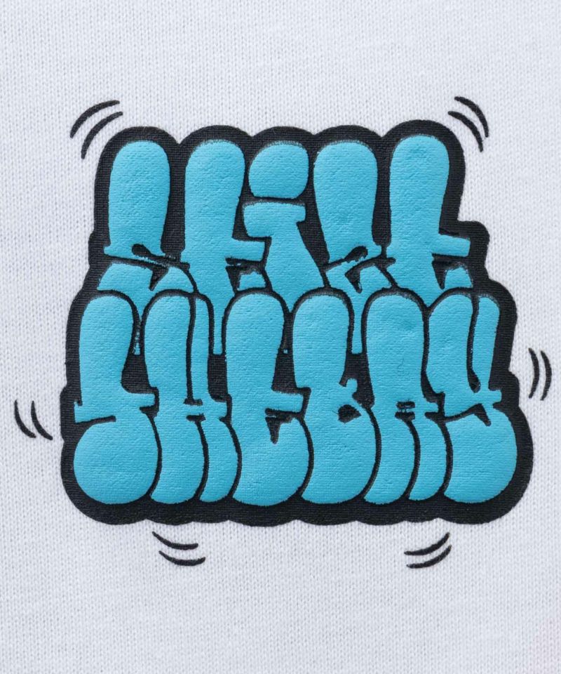 天竺発泡バブルロゴTシャツ メンズ メール便 対応商品商品画像-7