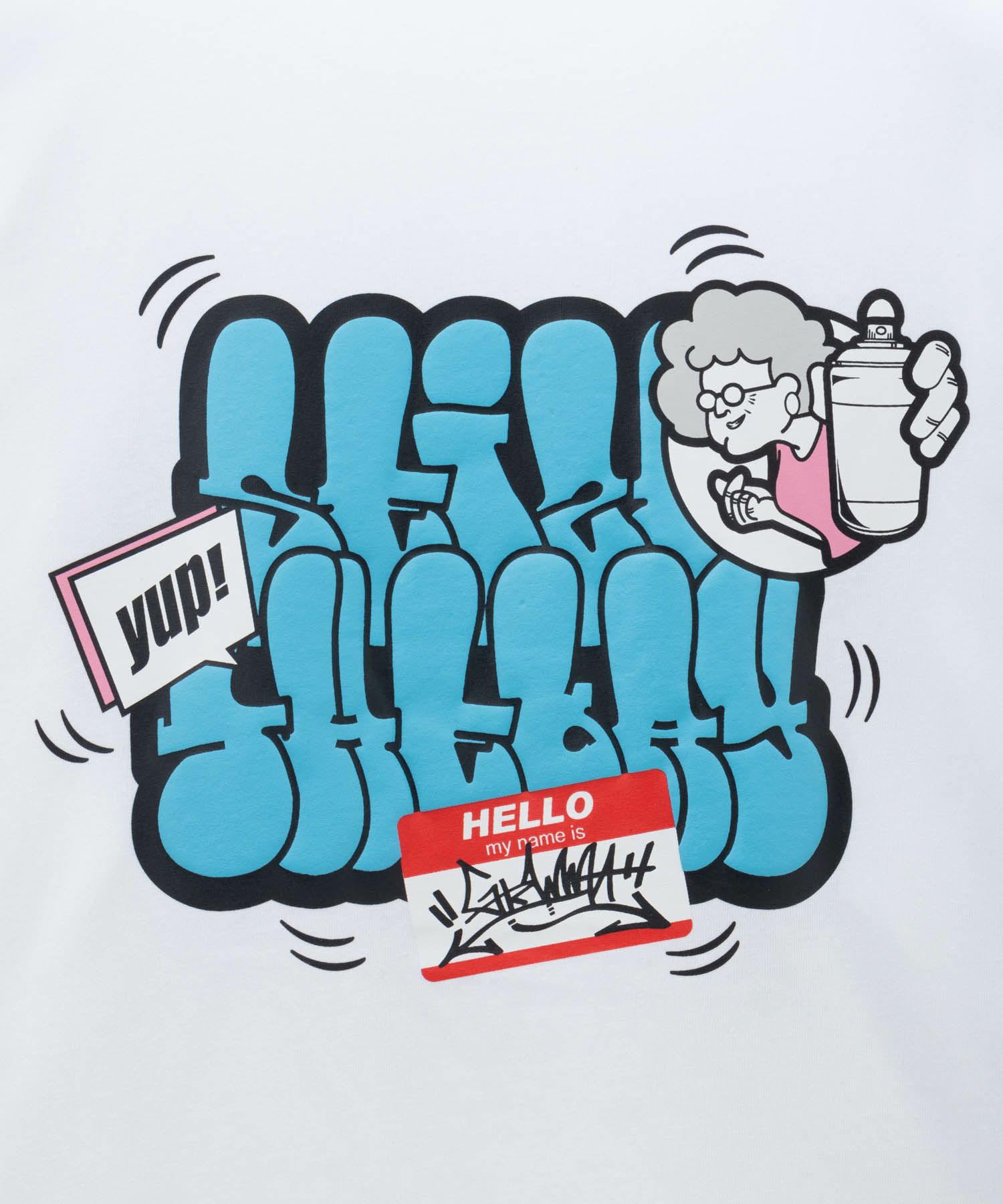 天竺発泡バブルロゴTシャツ メンズ メール便 対応商品商品サムネイル-8