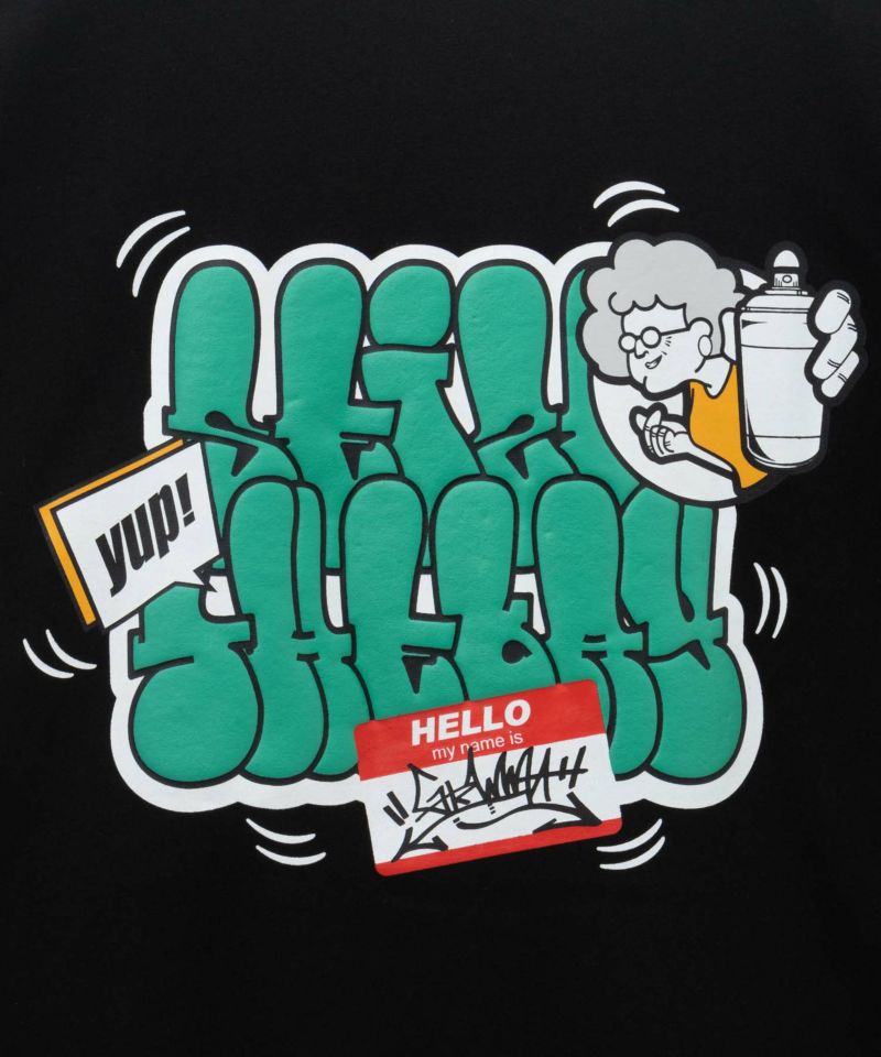 天竺発泡バブルロゴTシャツ メンズ メール便 対応商品商品画像-10