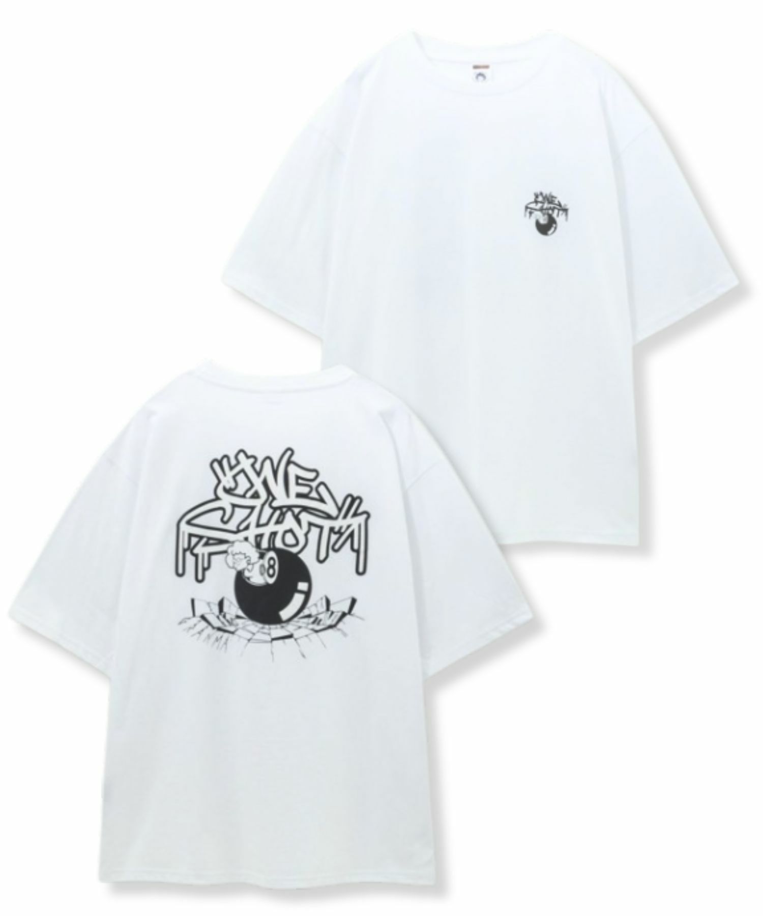 天竺発泡タギングロゴTシャツ メンズ ネコポス 対応商品