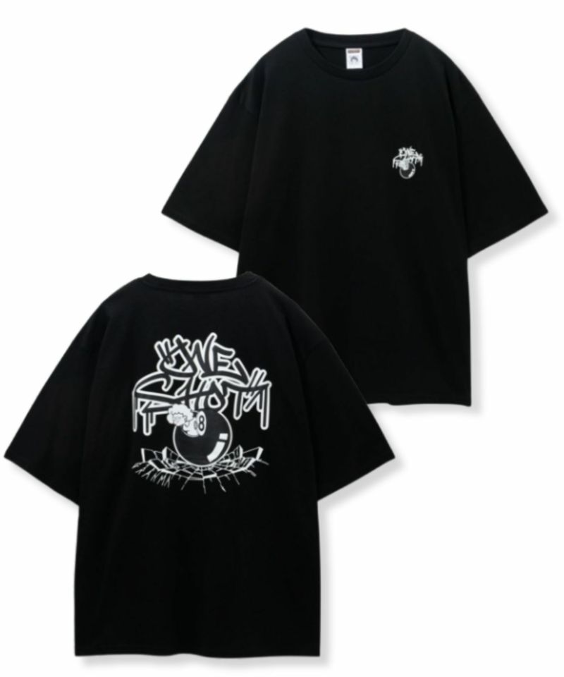 天竺発泡タギングロゴTシャツ メンズ