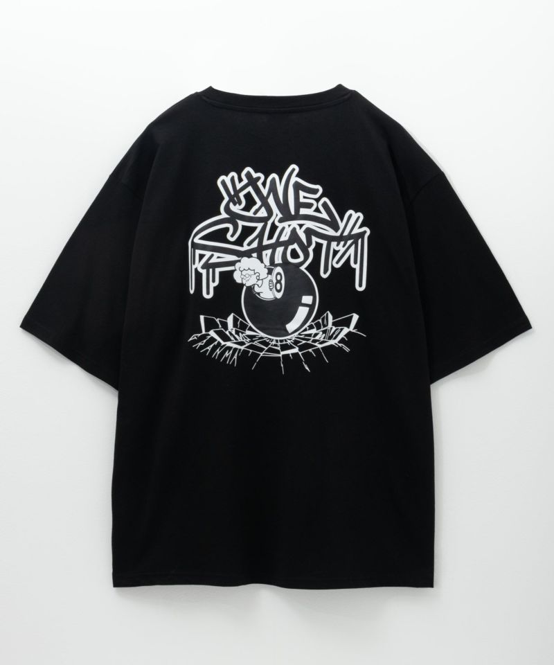 天竺発泡タギングロゴTシャツ メンズ