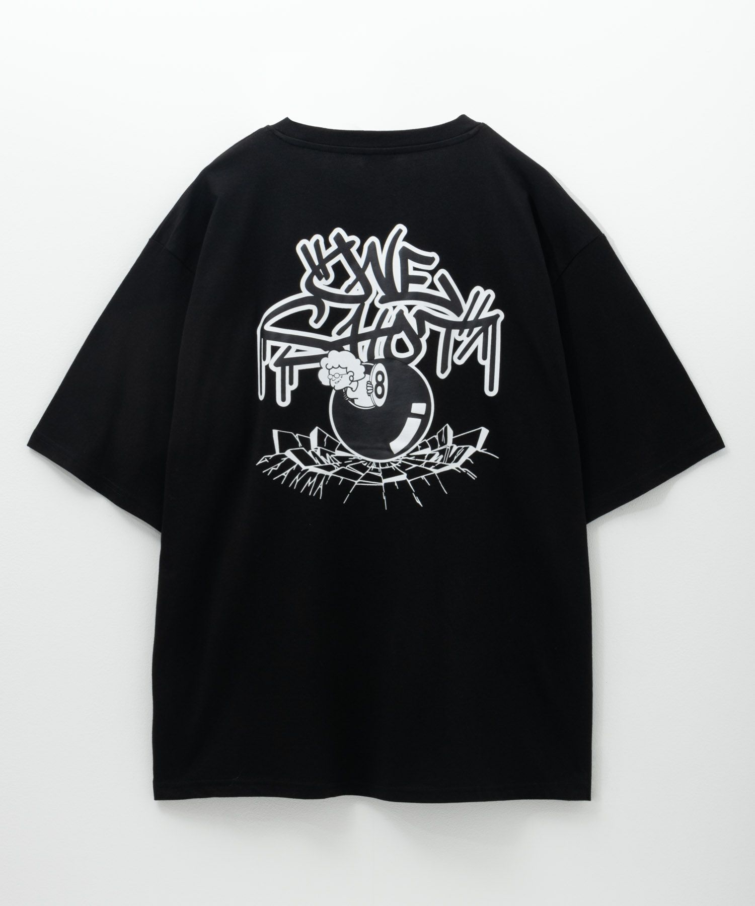 天竺発泡タギングロゴTシャツ メンズ メール便 対応商品商品画像-5