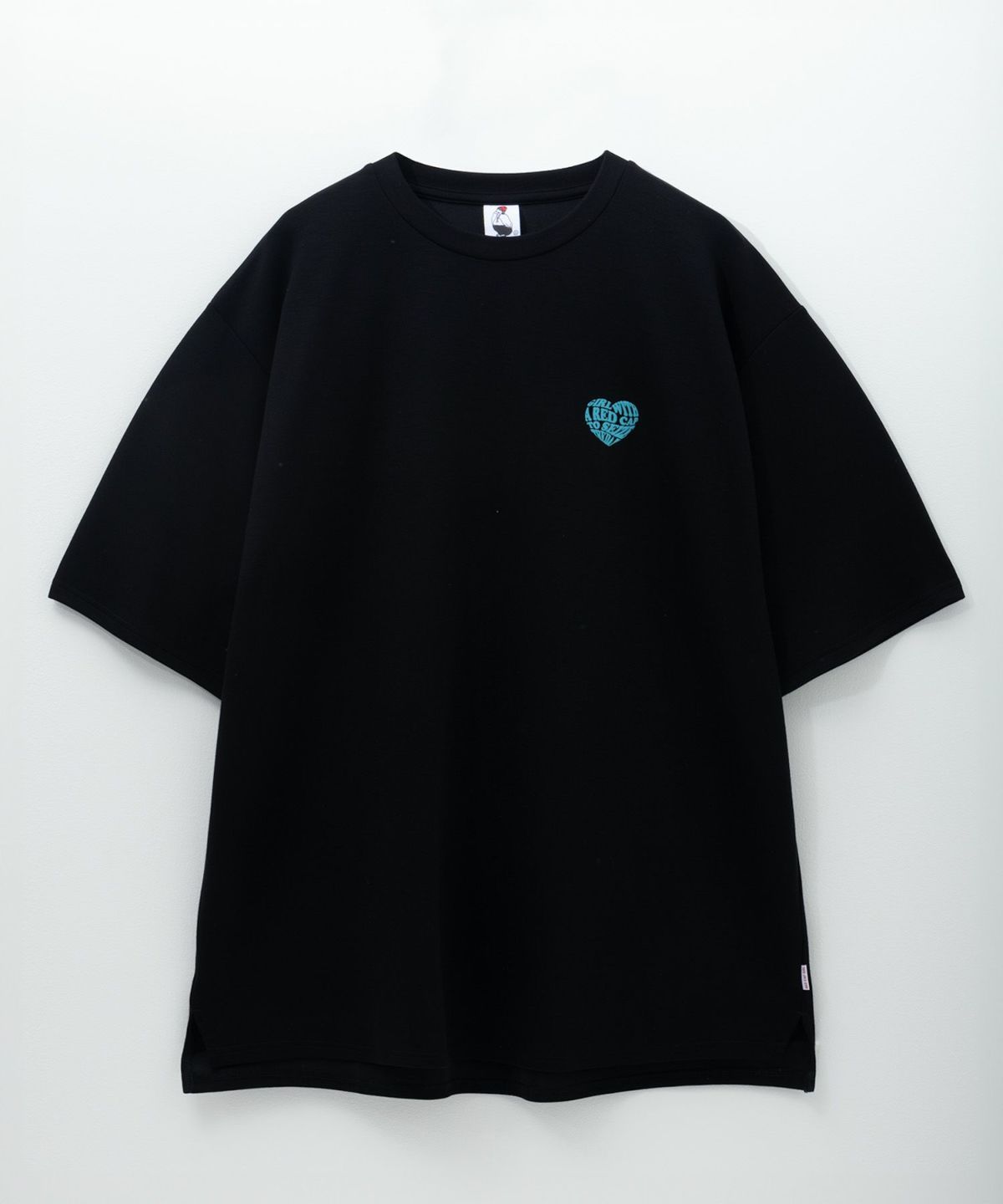 RED CAP GIRL ポンチ素材バックプリントTシャツ メンズ ネコポス 対応商品