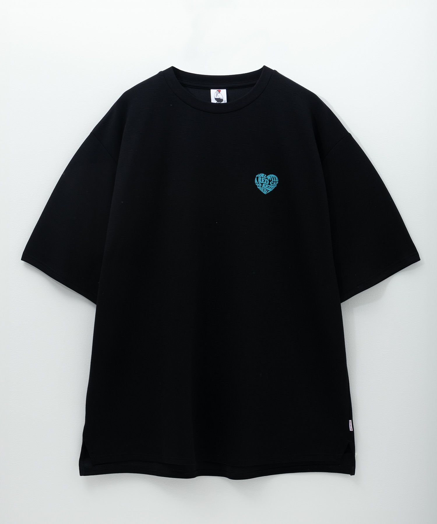 RED CAP GIRL ポンチ素材バックプリントTシャツ メンズ ネコポス 対応商品