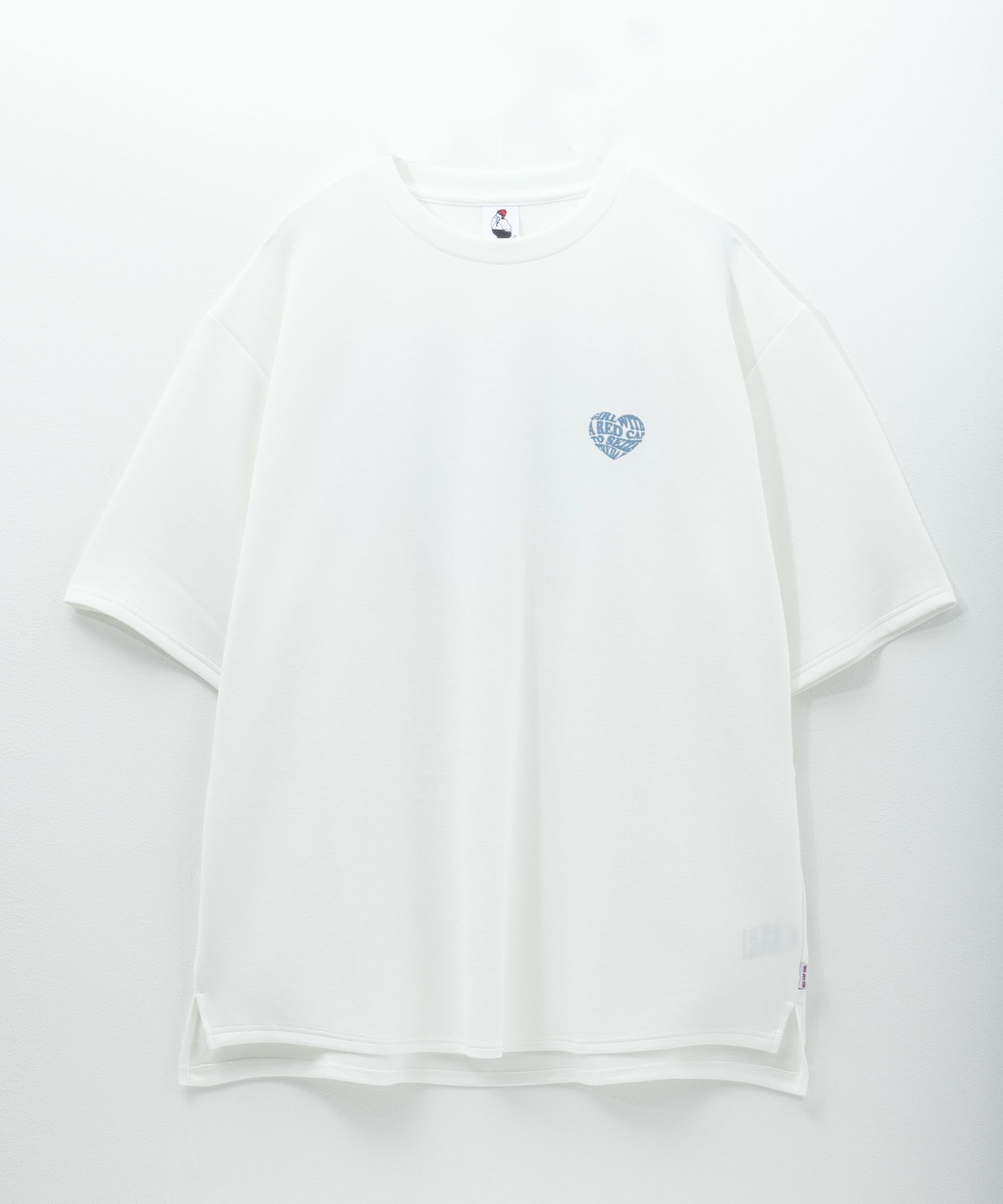 RED CAP GIRL ポンチ素材バックプリントTシャツ メンズ ネコポス 対応商品