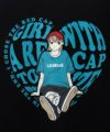 RED CAP GIRL  ポンチ素材バックプリントTシャツ メンズ メール便 対応商品商品サムネイル-14