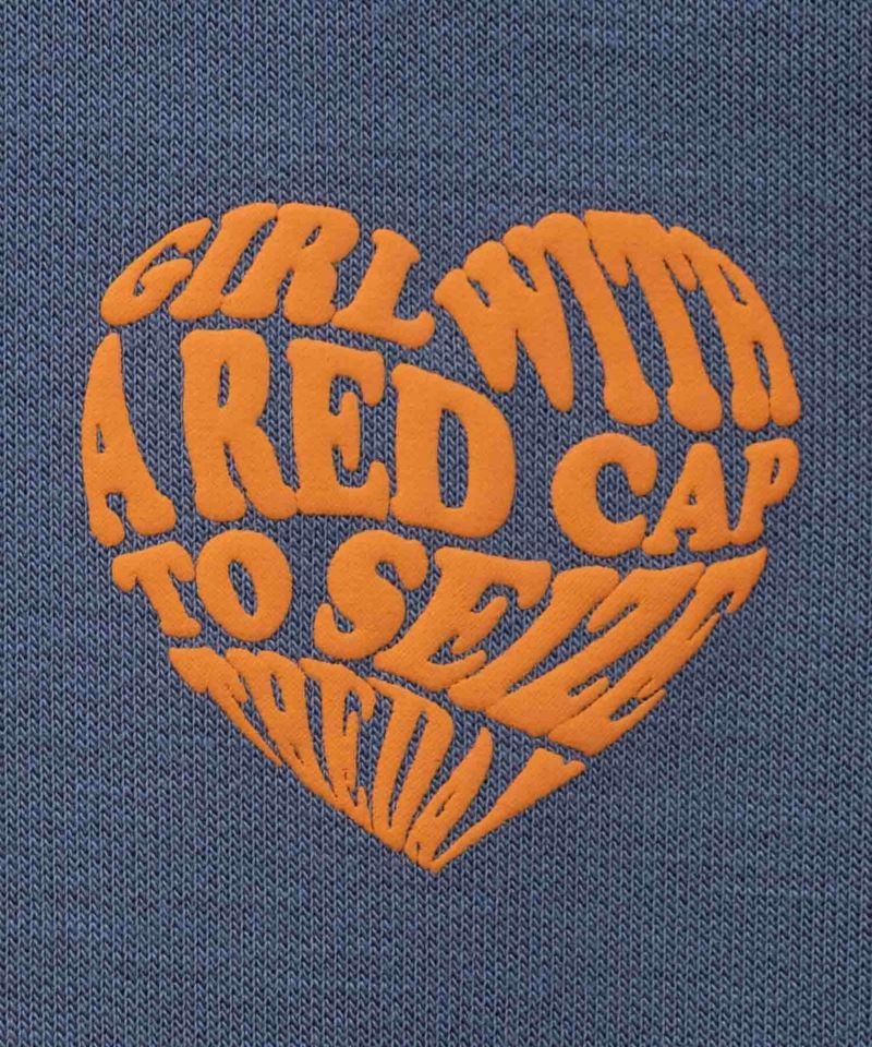 RED CAP GIRL ポンチ素材バックプリントTシャツ メンズ メール便 対応商品商品画像-19