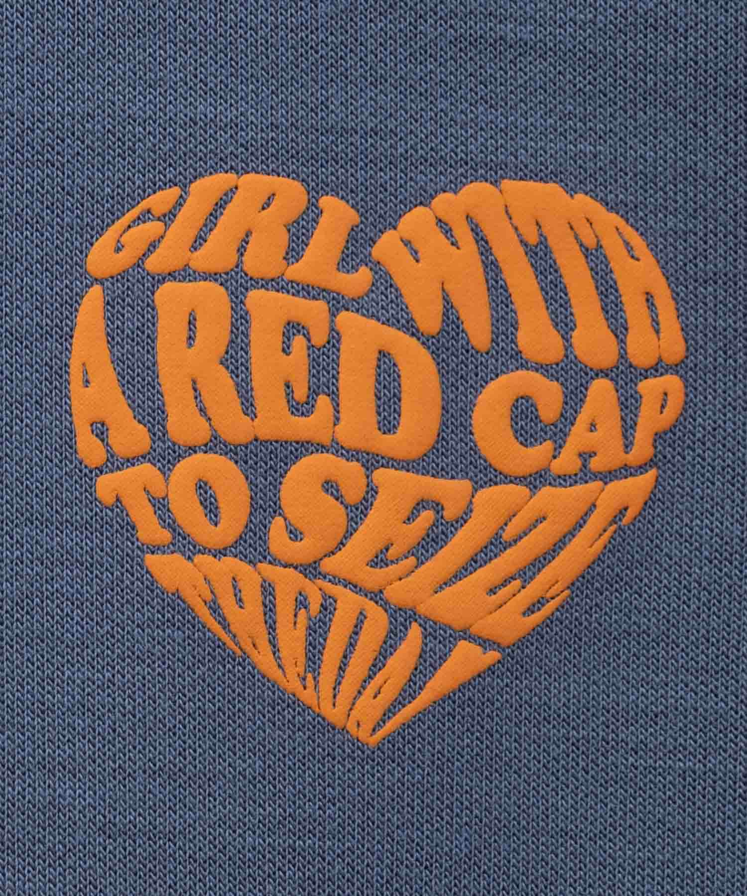 RED CAP GIRL  ポンチ素材バックプリントTシャツ メンズ メール便 対応商品商品画像-19