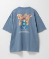 RED CAP GIRL 天竺バックプリントTシャツ メンズ ネコポス 対応商品