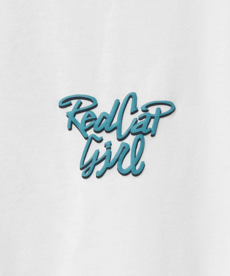 RED CAP GIRL  天竺バックプリントTシャツ メンズ メール便 対応商品商品画像-16