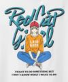RED CAP GIRL  天竺バックプリントTシャツ メンズ メール便 対応商品商品サムネイル-17