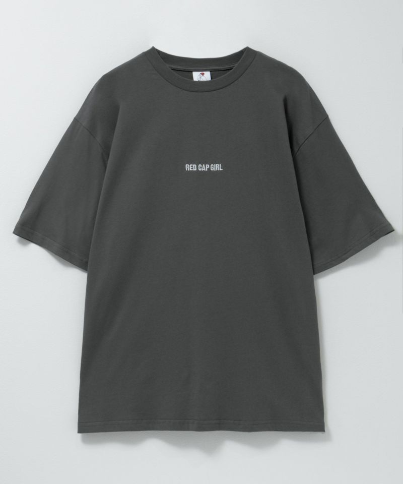 RED CAP GIRL  天竺バックプリントTシャツ メンズ メール便 対応商品商品画像-11