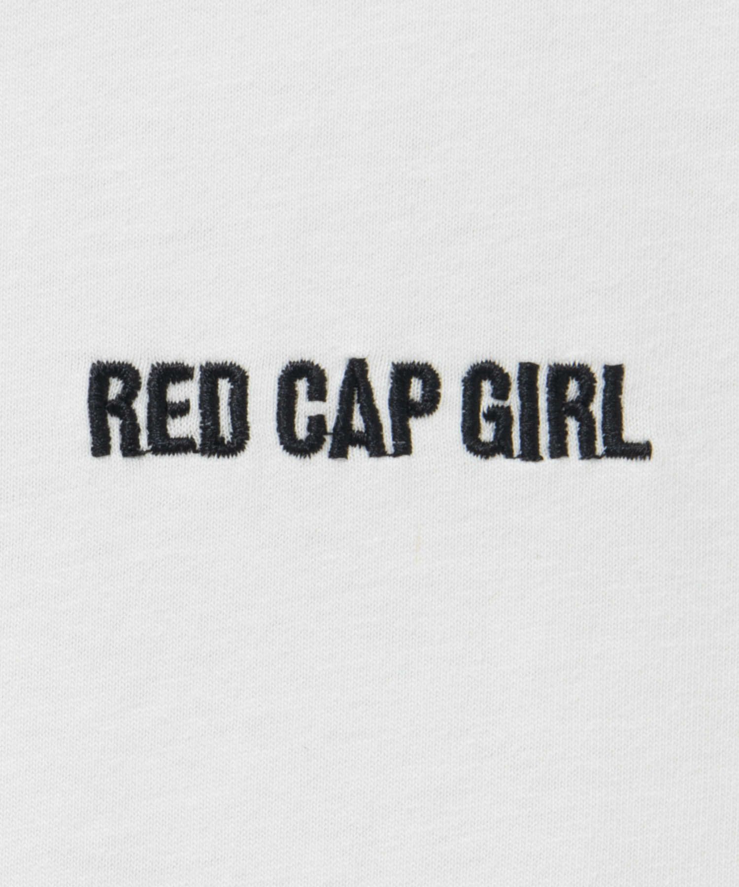RED CAP GIRL 天竺バックプリントTシャツ メンズ ネコポス 対応商品
