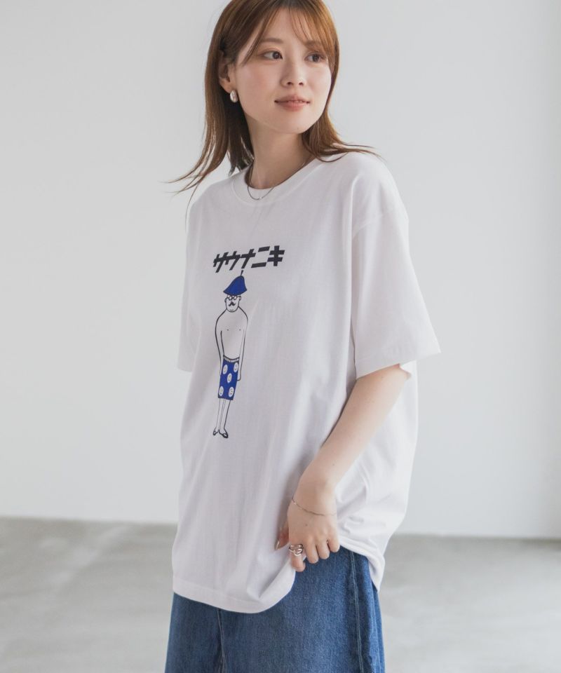 【WEB限定】サウナニキオーバーサイズTシャツ メンズ メール便 対応商品商品画像-2
