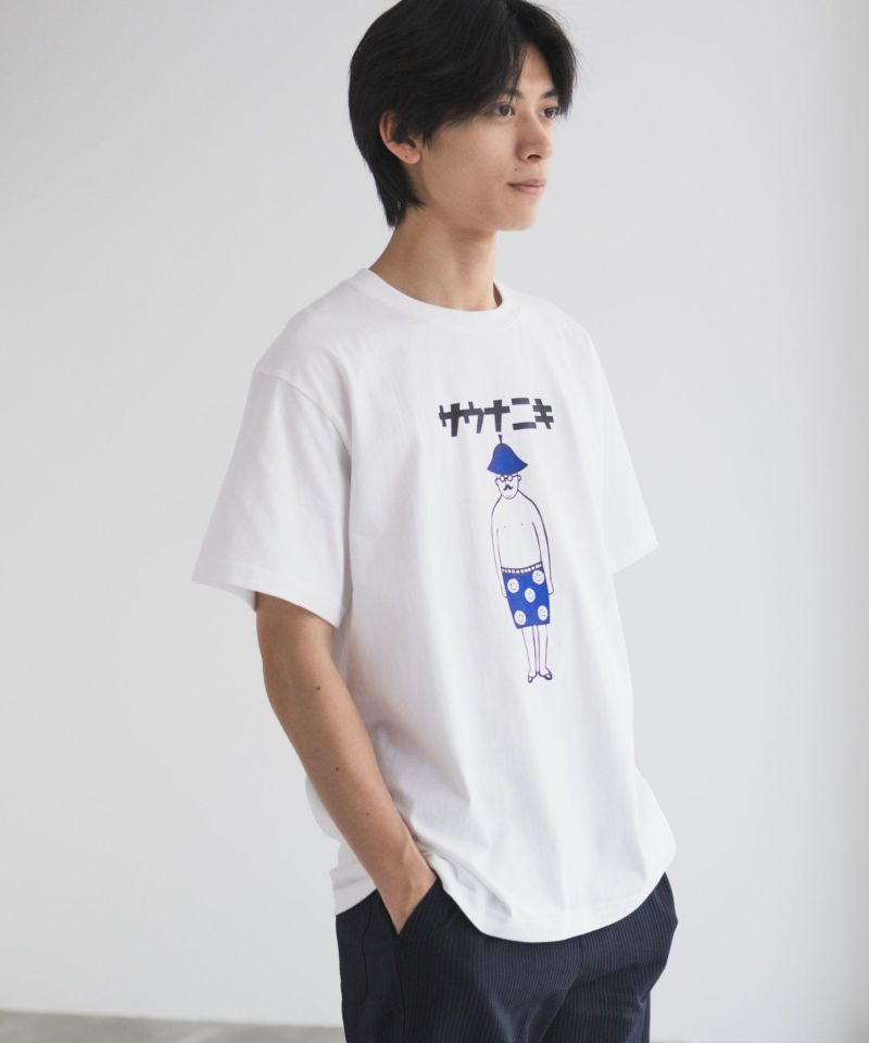 サウナニキオーバーサイズTシャツ メンズ