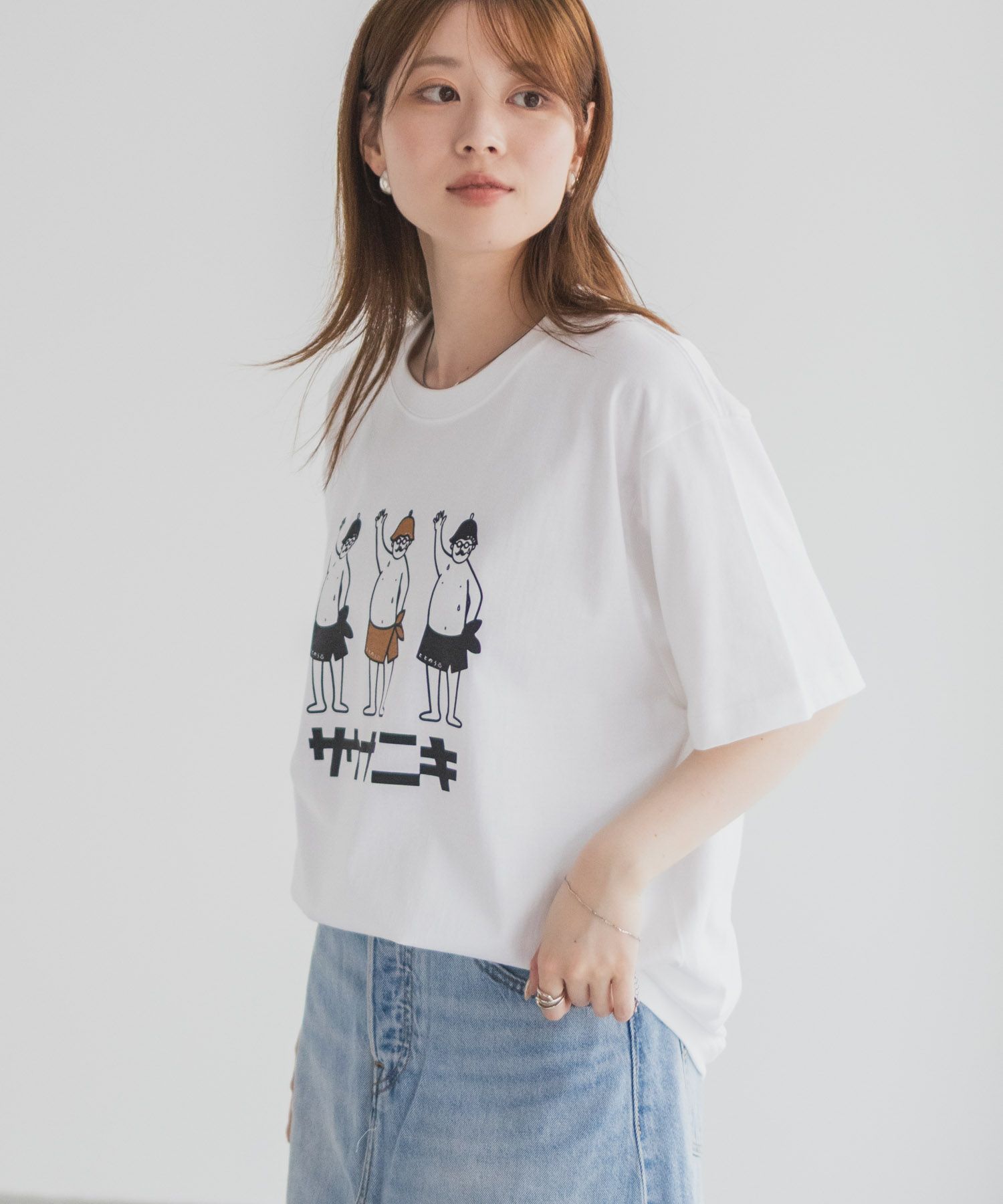 【WEB限定】サウナニキオーバーサイズTシャツ メンズ ネコポス 対応商品