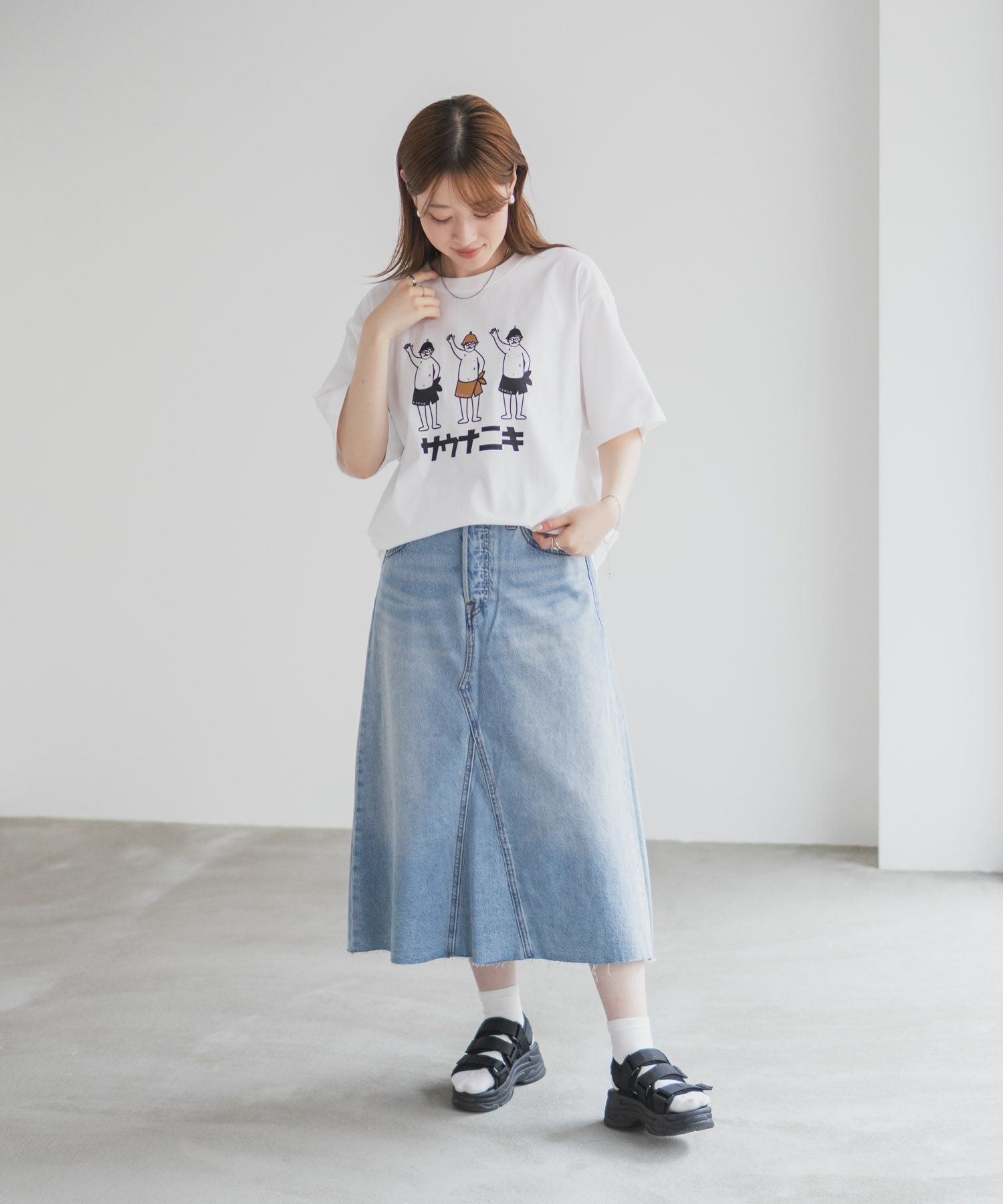 [期間限定価格]【WEB限定】サウナニキオーバーサイズTシャツ メンズ メール便 対応商品商品画像-11