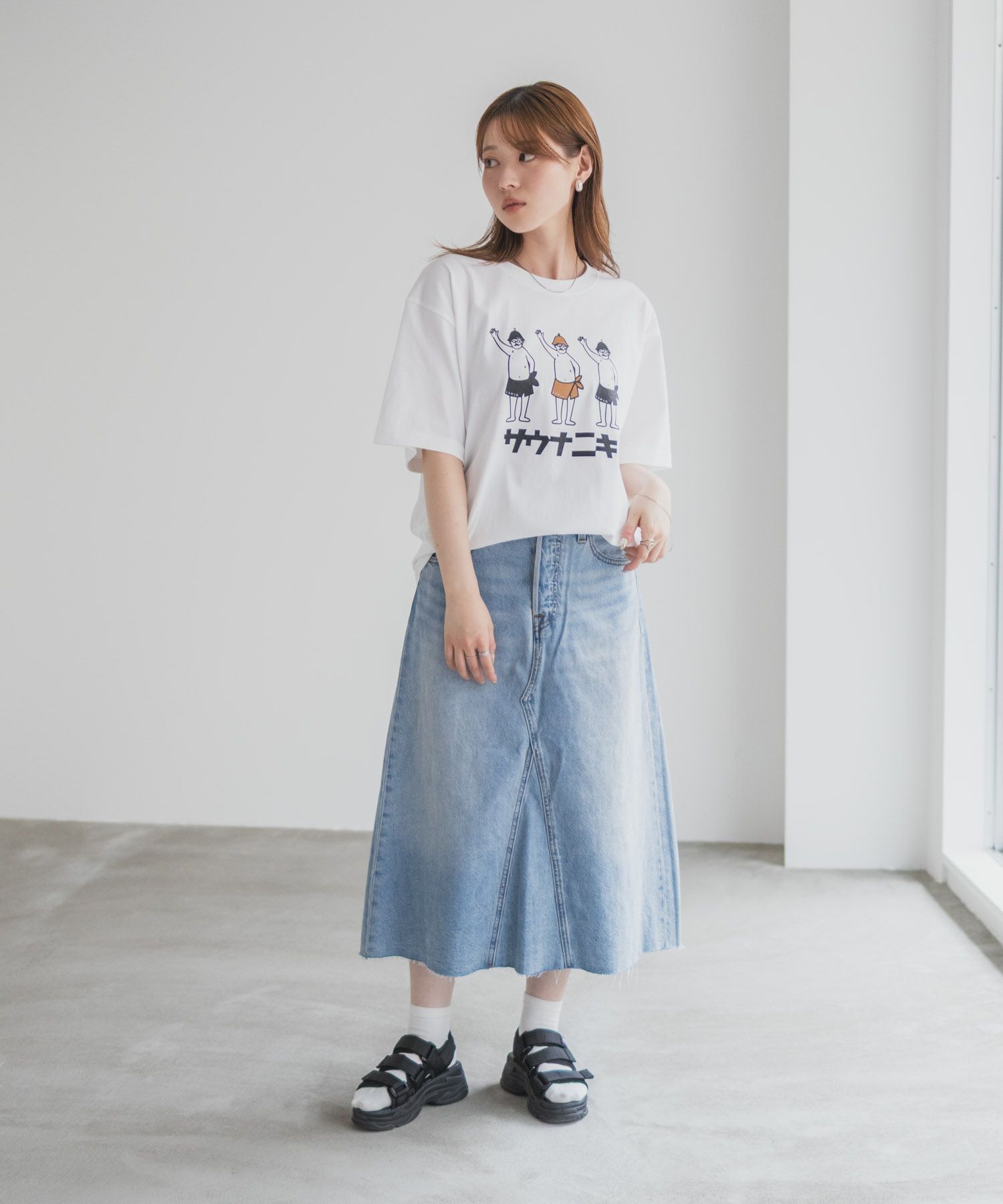 [期間限定価格]【WEB限定】サウナニキオーバーサイズTシャツ メンズ メール便 対応商品商品画像-12