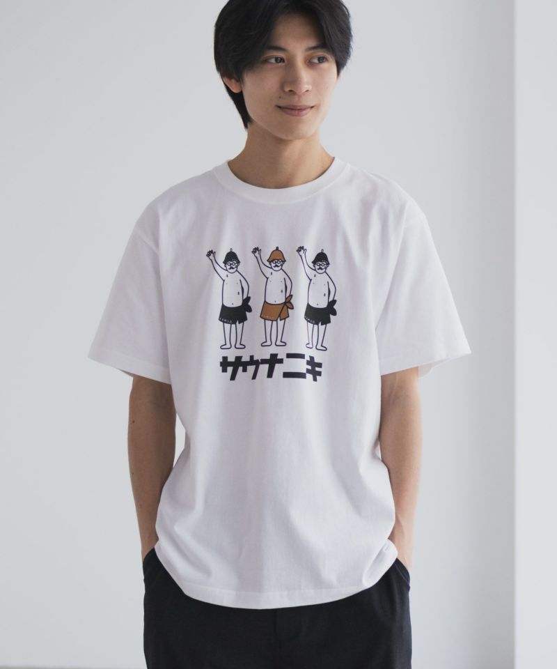 サウナニキオーバーサイズTシャツ メンズ