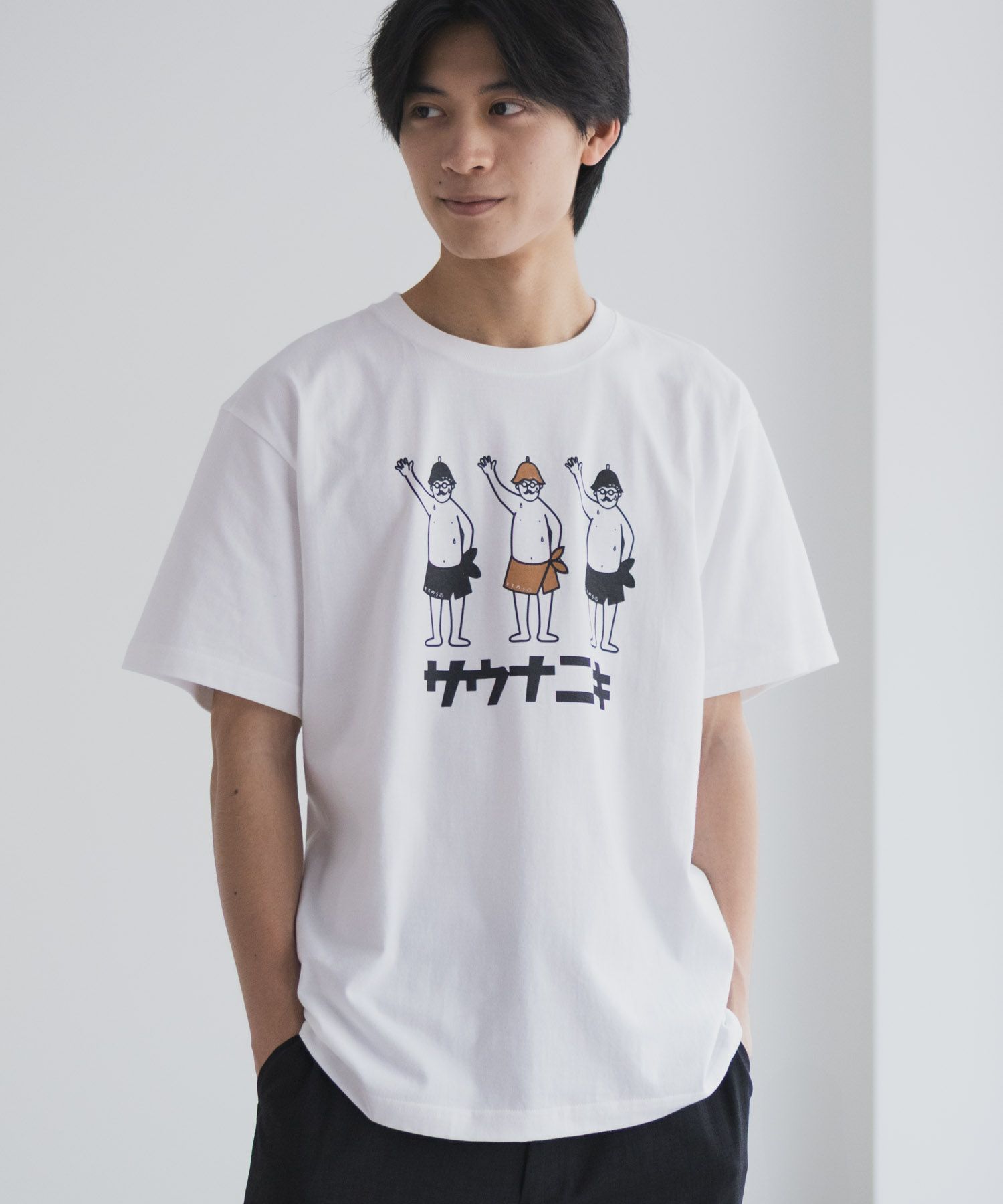【WEB限定】サウナニキオーバーサイズTシャツ メンズ ネコポス 対応商品