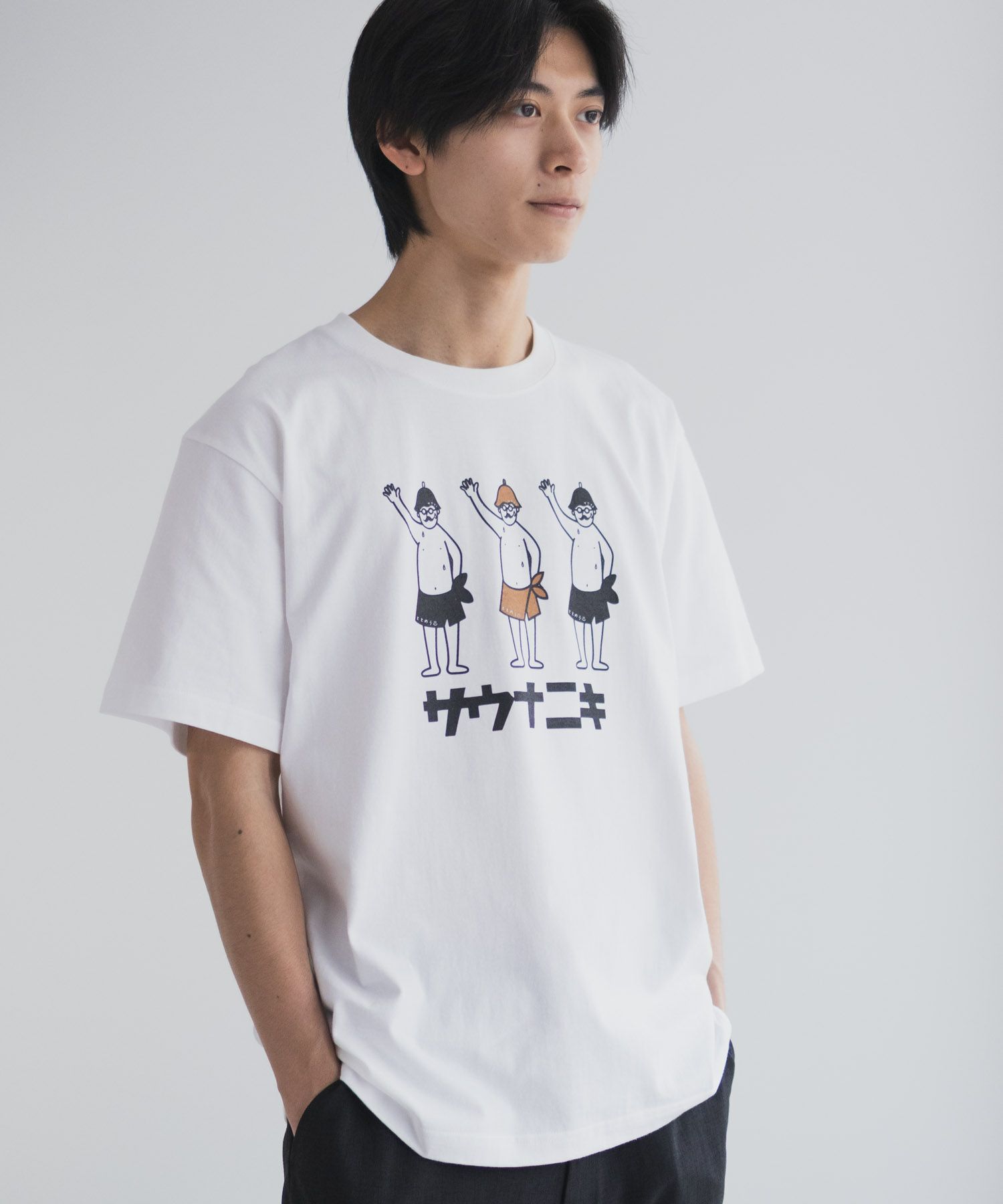 [期間限定価格]【WEB限定】サウナニキオーバーサイズTシャツ メンズ メール便 対応商品商品画像-17
