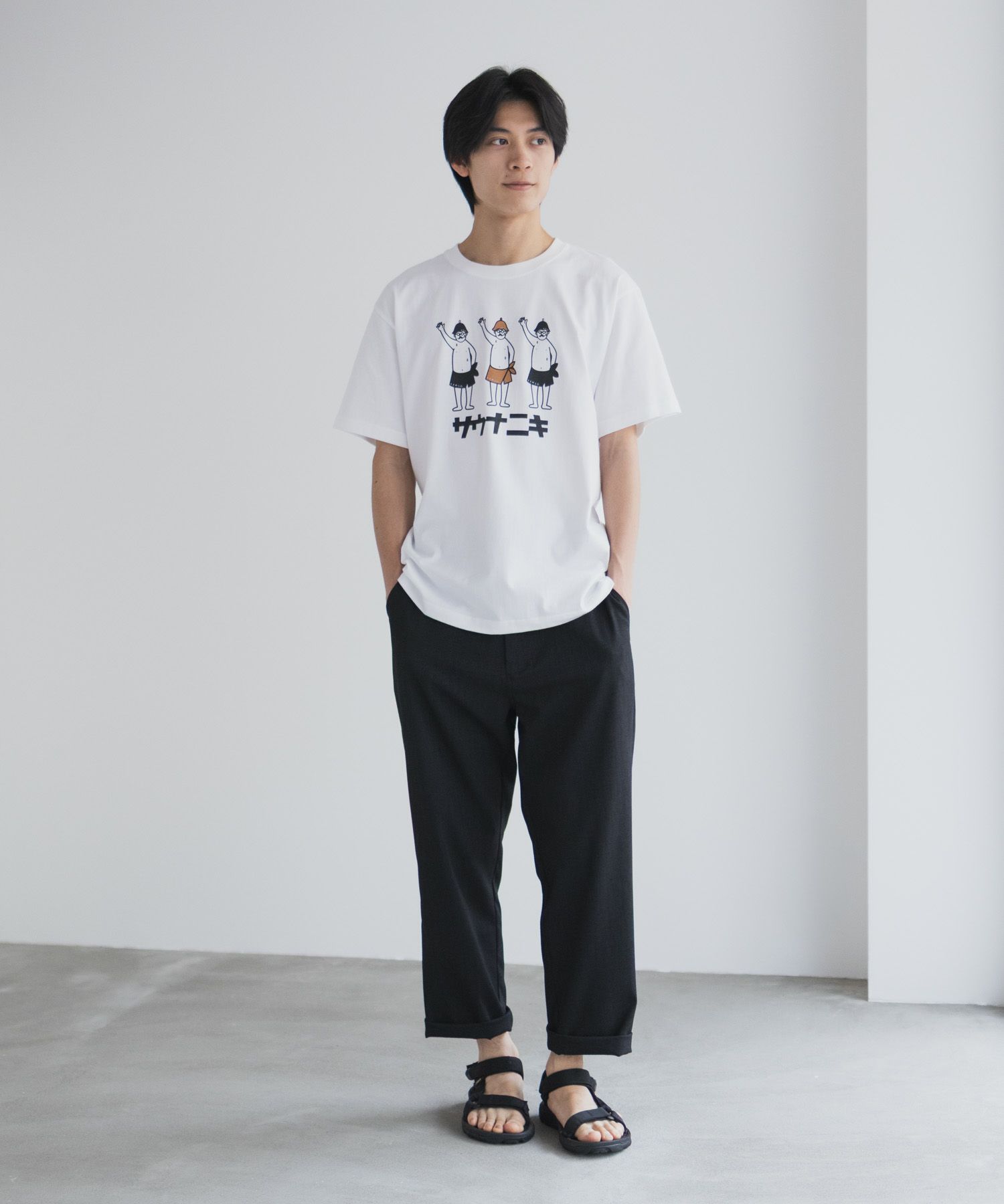 【WEB限定】サウナニキオーバーサイズTシャツ メンズ メール便 対応商品商品画像-19