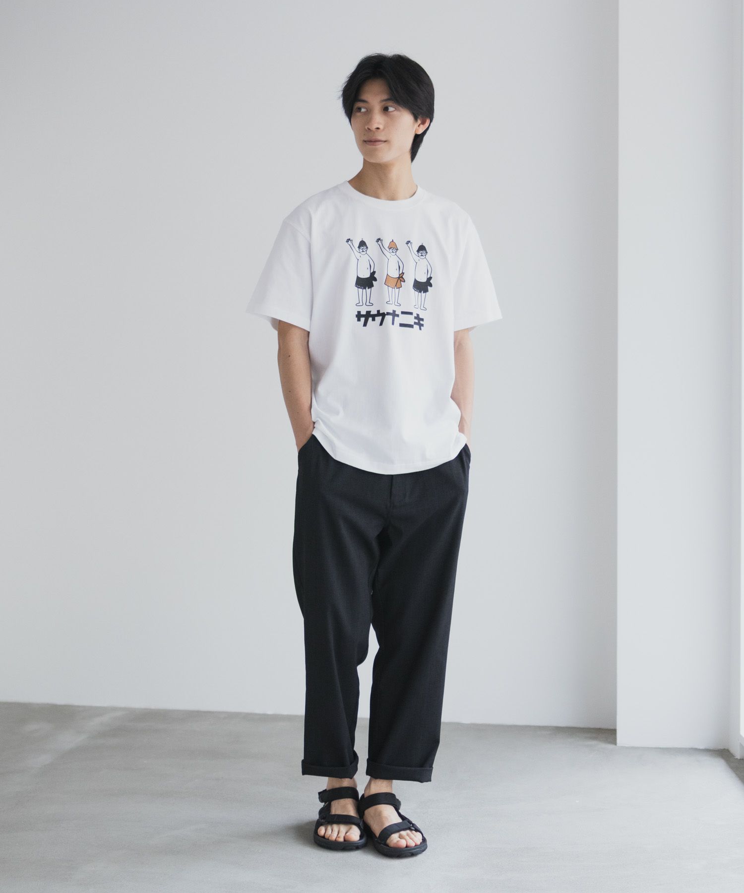 【WEB限定】サウナニキオーバーサイズTシャツ メンズ ネコポス 対応商品