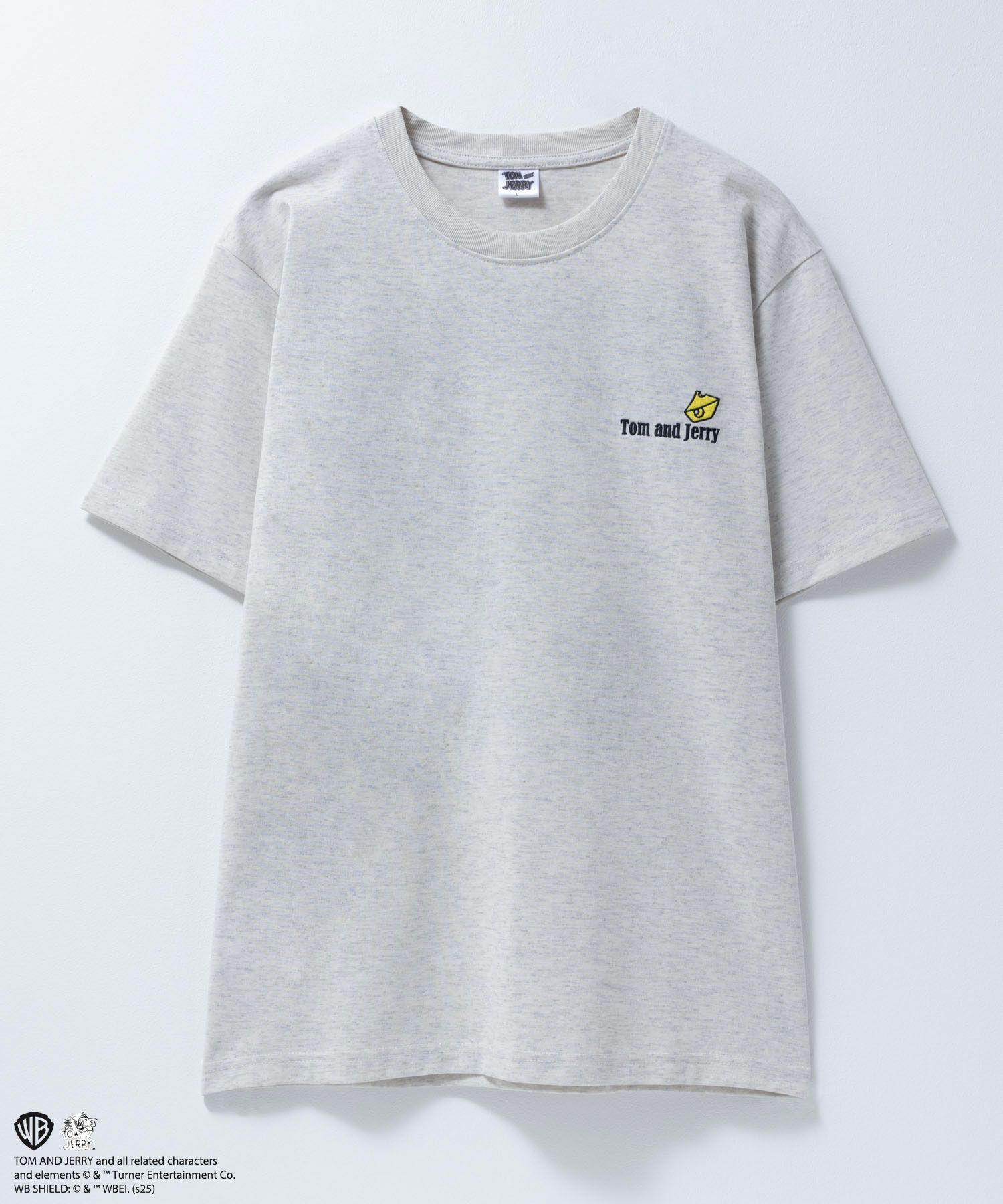 Tom and Jerry バックサガラ刺繍Tシャツ メンズ ネコポス 対応商品