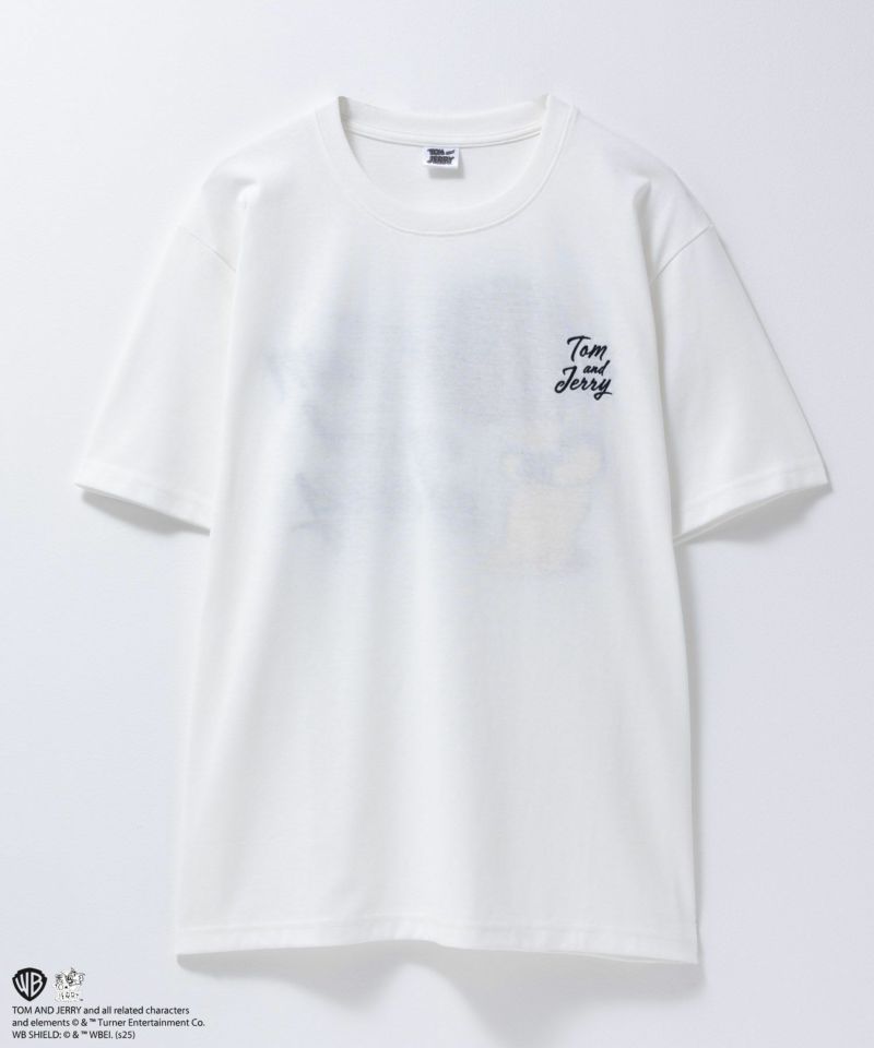 Tom and Jerry バックサガラ刺繍Tシャツ メンズ メール便 対応商品商品画像-4