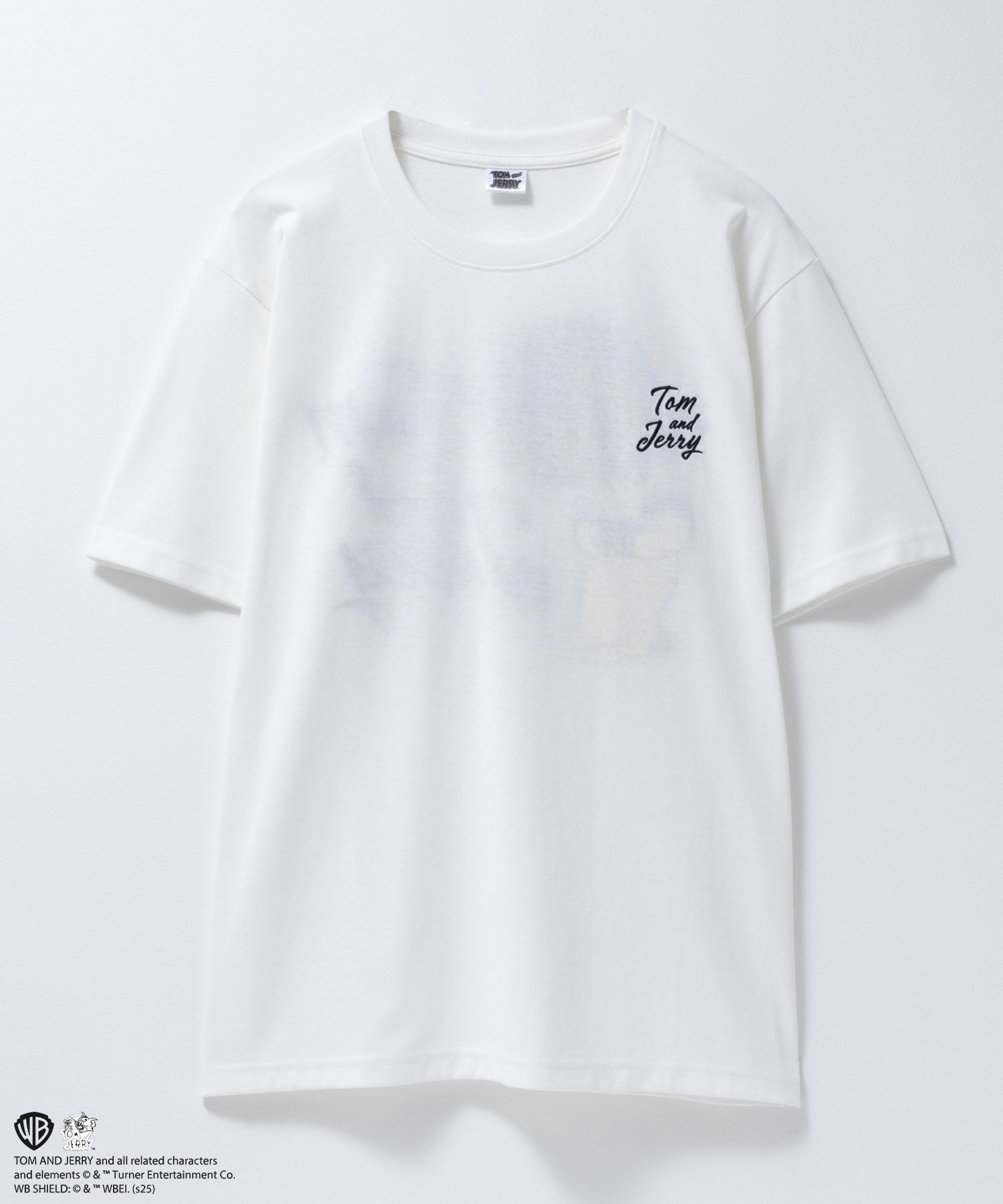 Tom and Jerry バックサガラ刺繍Tシャツ メンズ メール便 対応商品商品サムネイル-4