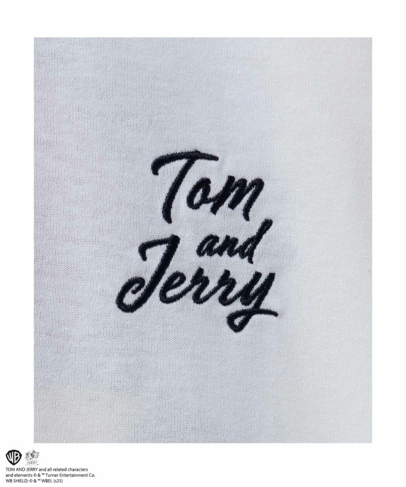 Tom and Jerry バックサガラ刺繍Tシャツ メンズ メール便 対応商品商品画像-7