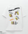 Tom and Jerry マッスルズバックサガラ刺繍Tシャツ メンズ ネコポス 対応商品