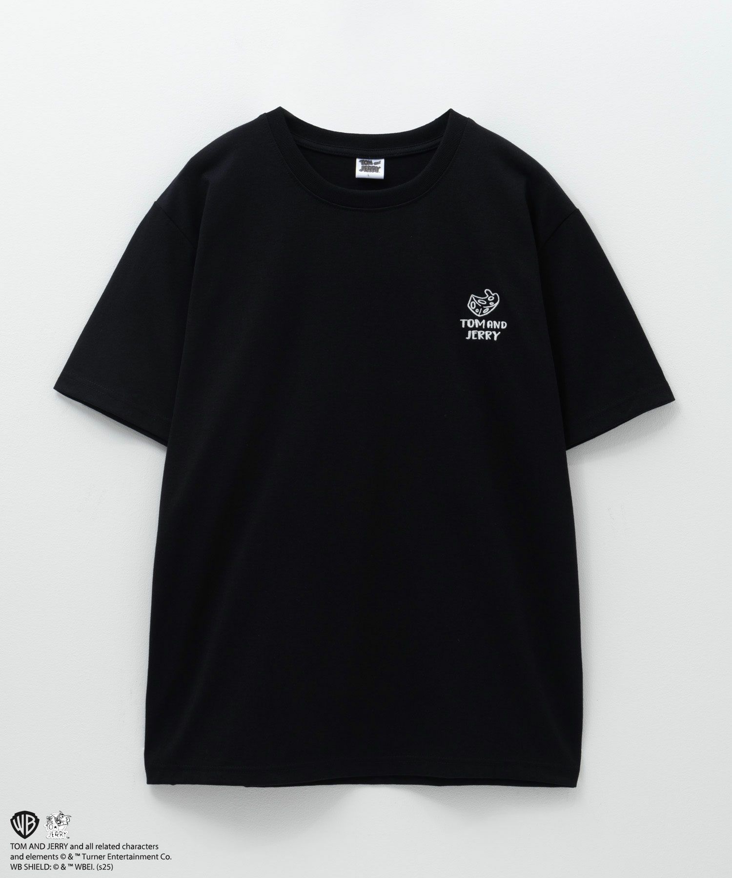 Tom and Jerry マッスルズバックサガラ刺繍Tシャツ メンズ メール便 対応商品商品サムネイル-4