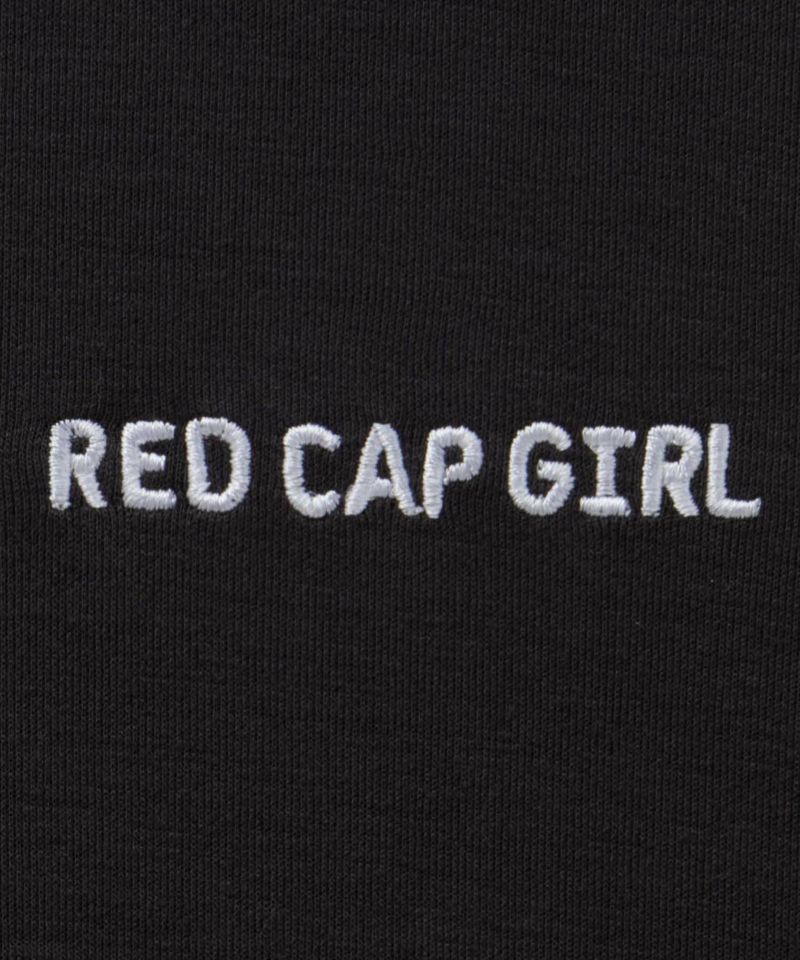 RED CAP GIRL ポンチ素材バックプリントフードTシャツ メンズ商品画像-12