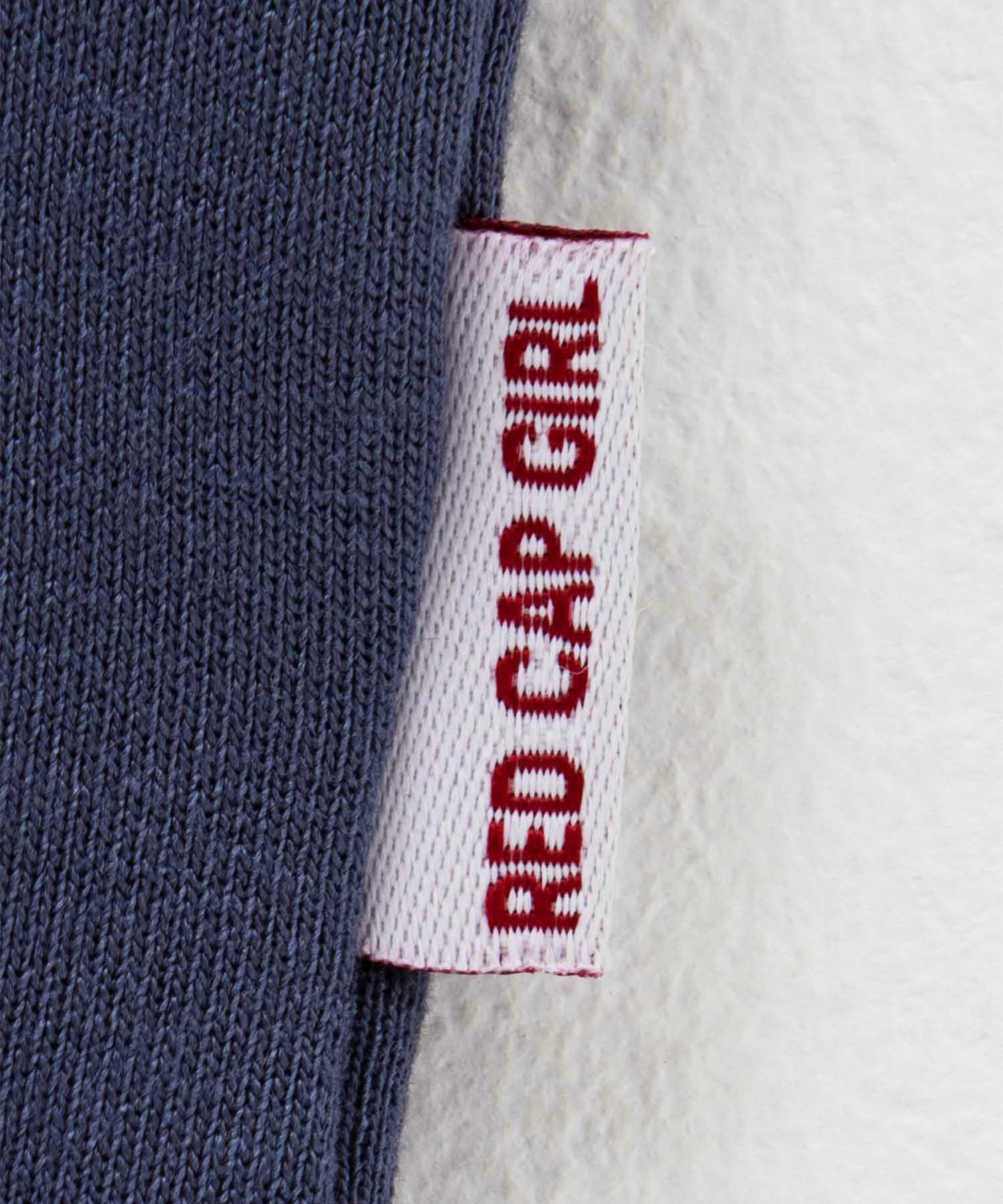 RED CAP GIRL  ポンチ素材バックプリントフードTシャツ メンズ商品画像-17