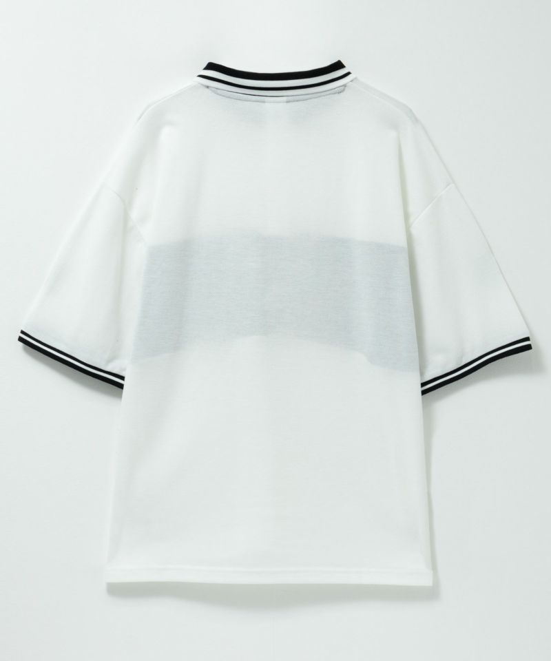 RED CAP GIRL  鹿の子切替ポロシャツ メンズ商品画像-2