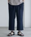 NAVY  楊柳アンクルパンツ メンズ商品サムネイル-1