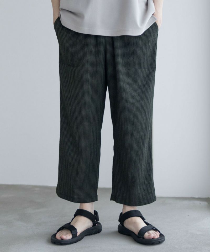 NAVY  楊柳アンクルパンツ メンズ商品画像-3