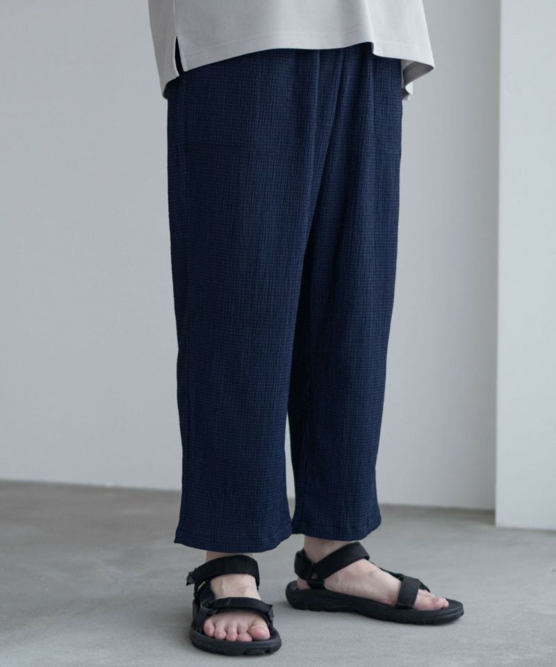 NAVY  楊柳アンクルパンツ メンズ商品画像-4