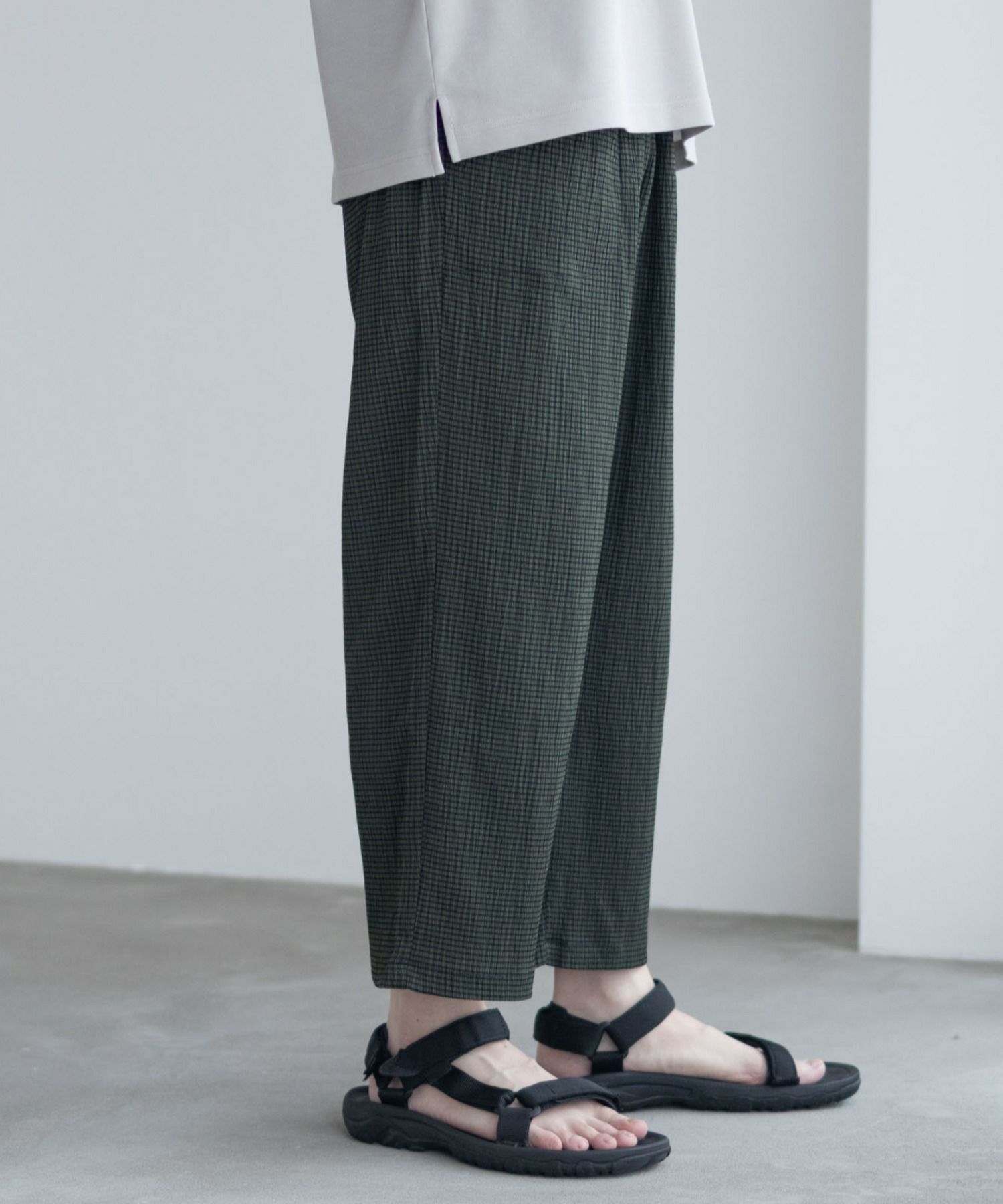 NAVY  楊柳アンクルパンツ メンズ商品画像-15