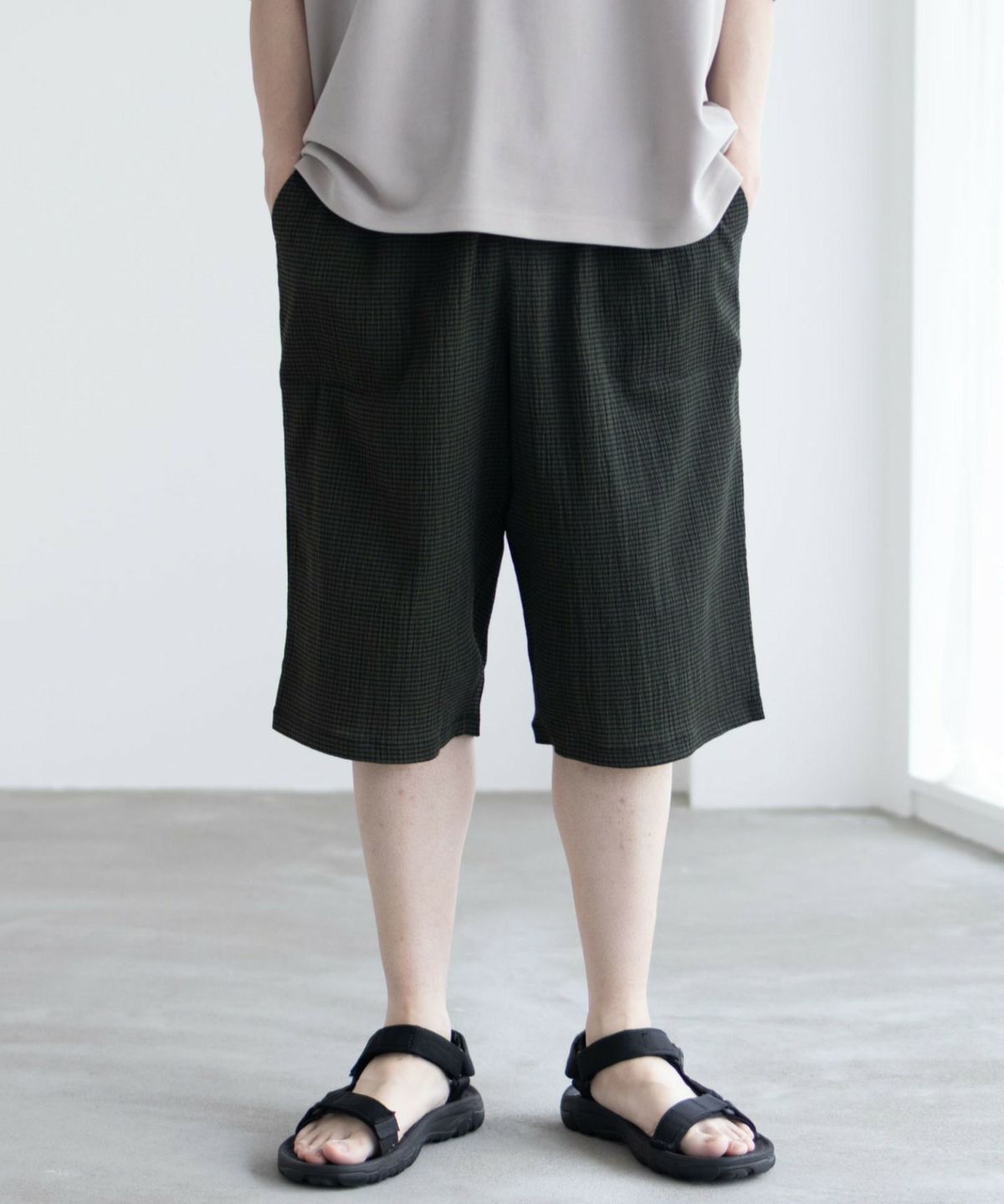 NAVY 楊柳ステテコ メンズ