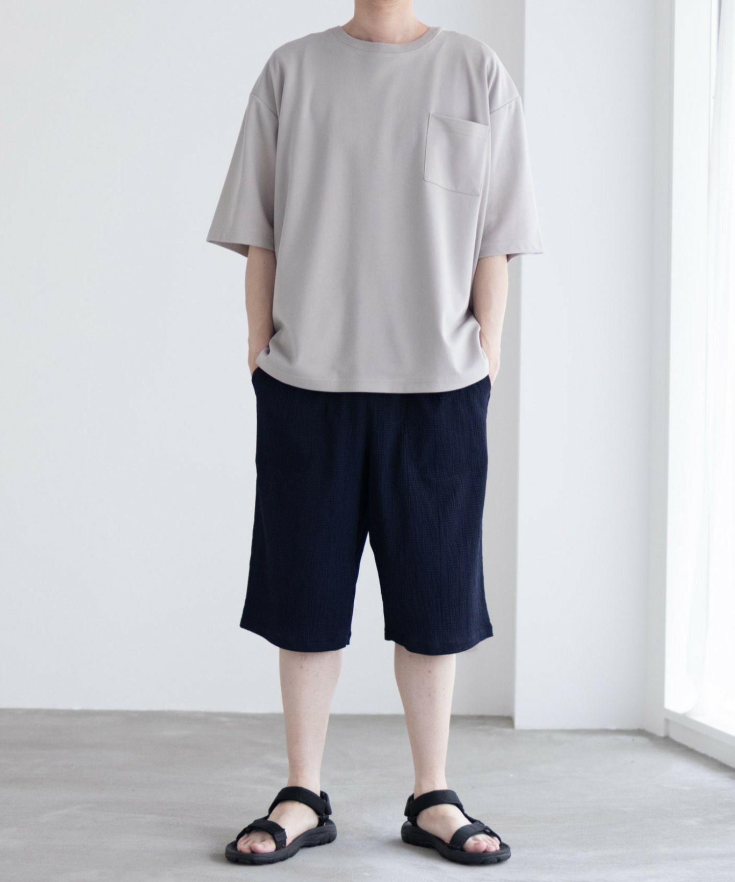 NAVY  楊柳ステテコ メンズ商品画像-6