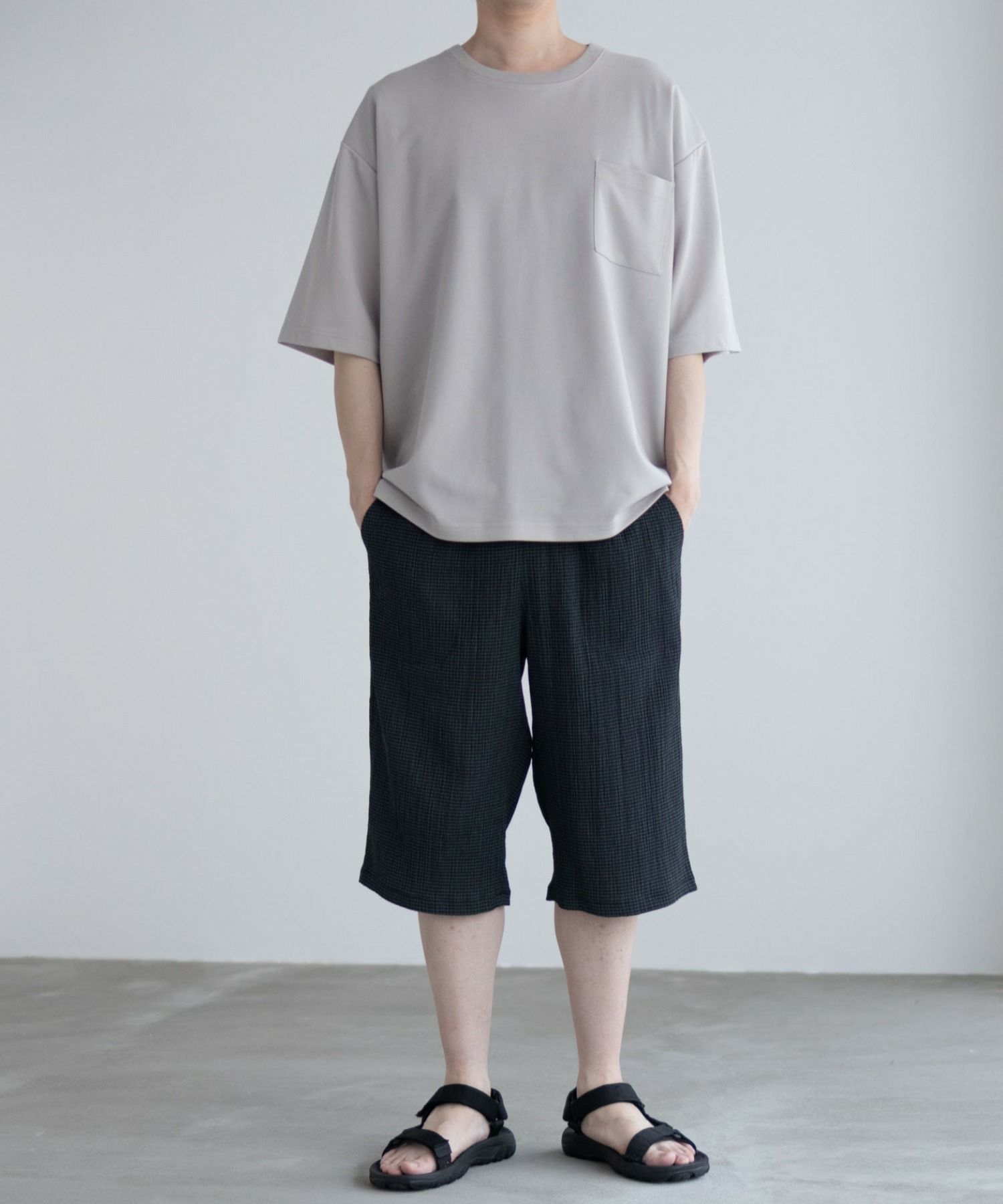 NAVY 楊柳ステテコ メンズ