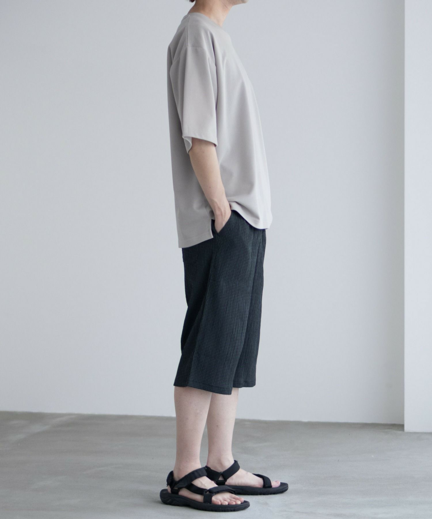 NAVY 楊柳ステテコ メンズ