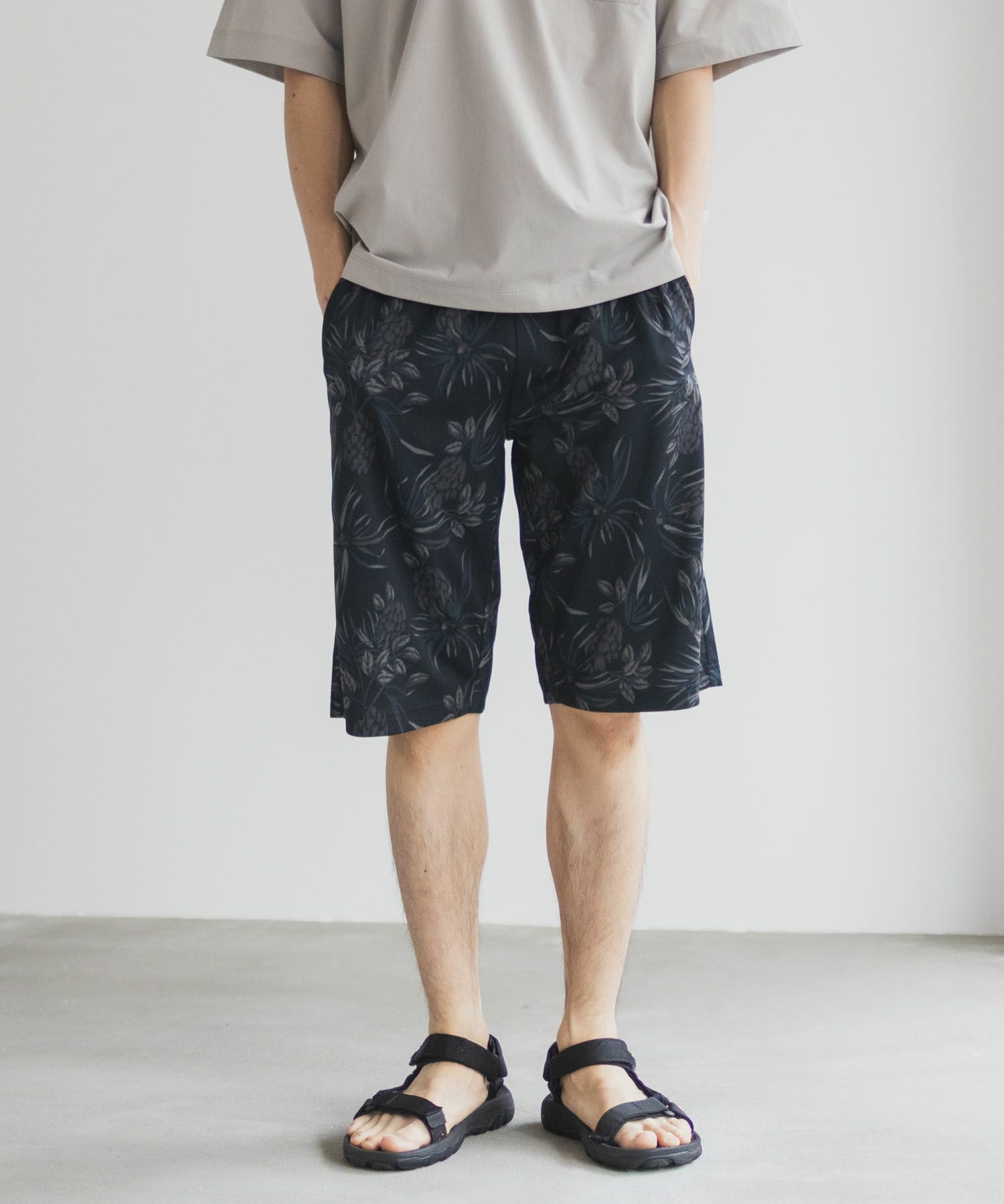 NAVY ハニカムメッシュショートパンツ メンズ