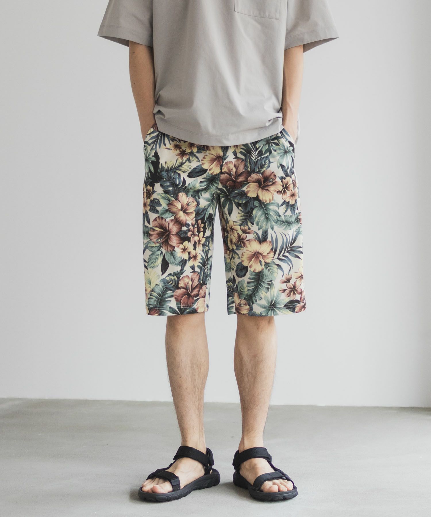 NAVY ハニカムメッシュショートパンツ メンズ