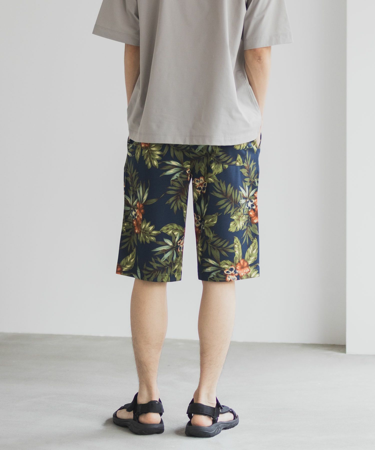 NAVY ハニカムメッシュショートパンツ メンズ