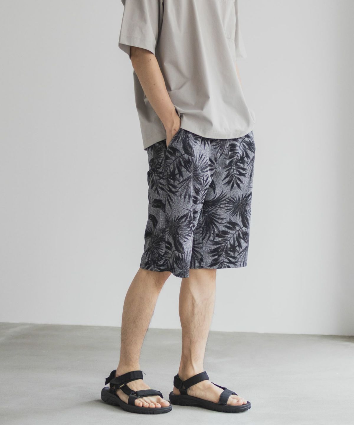 NAVY ハニカムメッシュショートパンツ メンズ